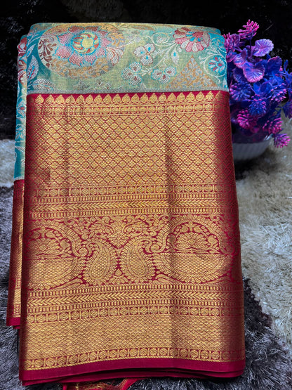 Pure Kanchipuram Silk Saree