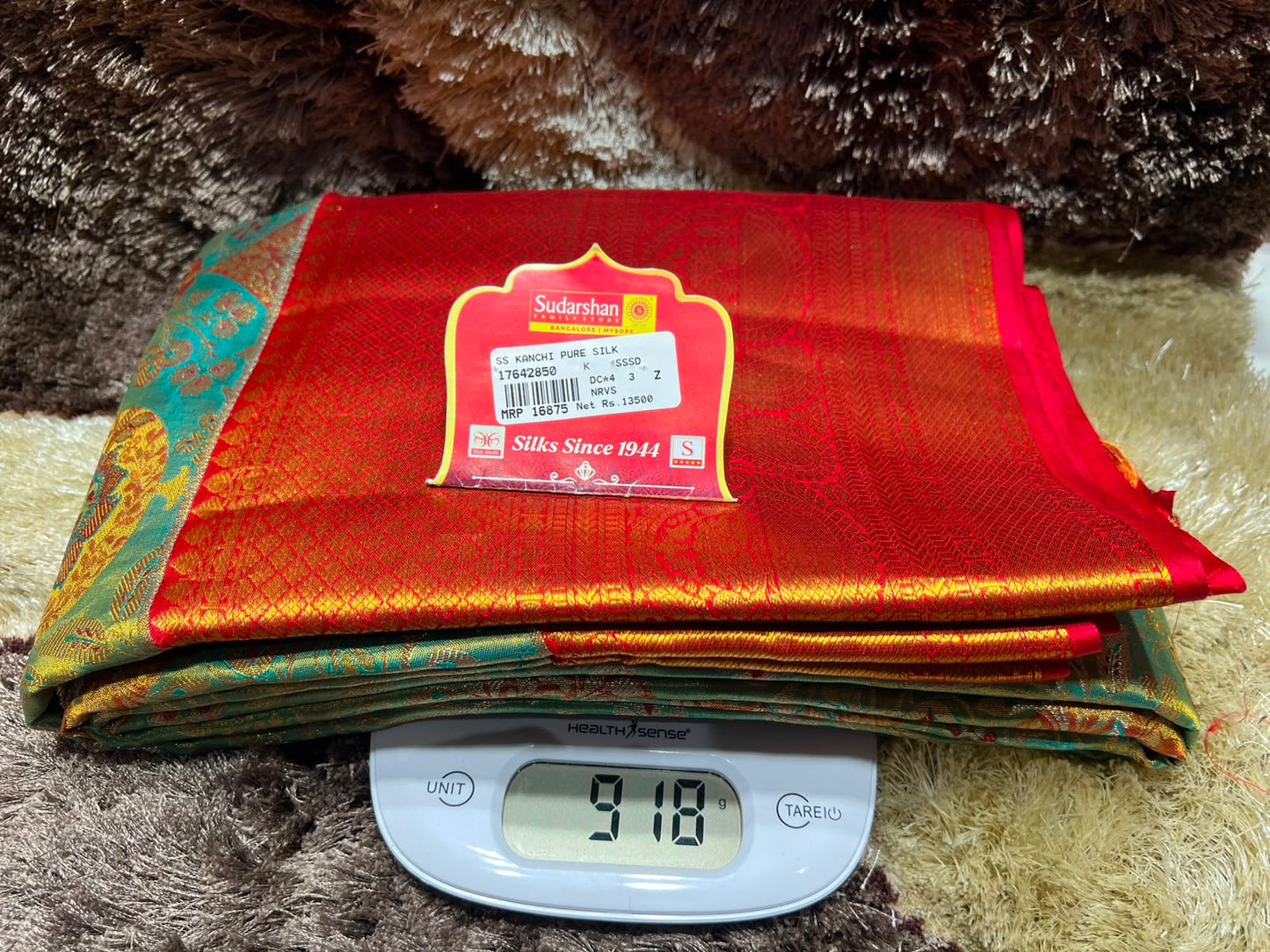 Pure Kanchipuram Silk Saree