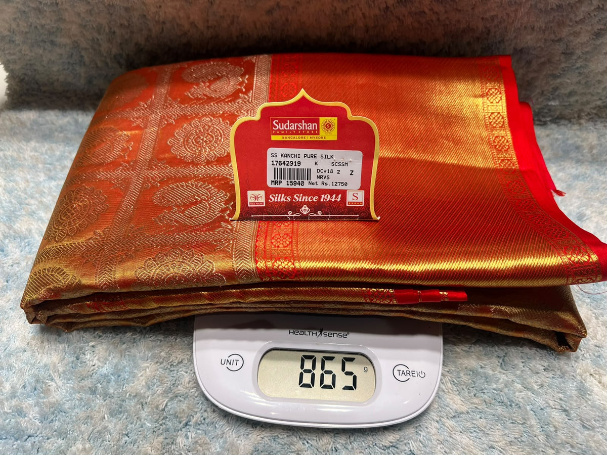 Pure Kanchipuram Silk Saree