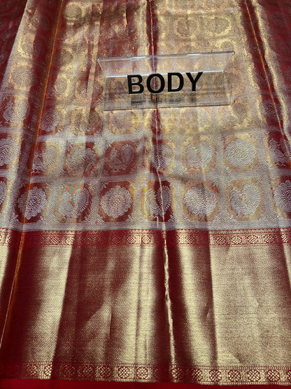 Pure Kanchipuram Silk Saree