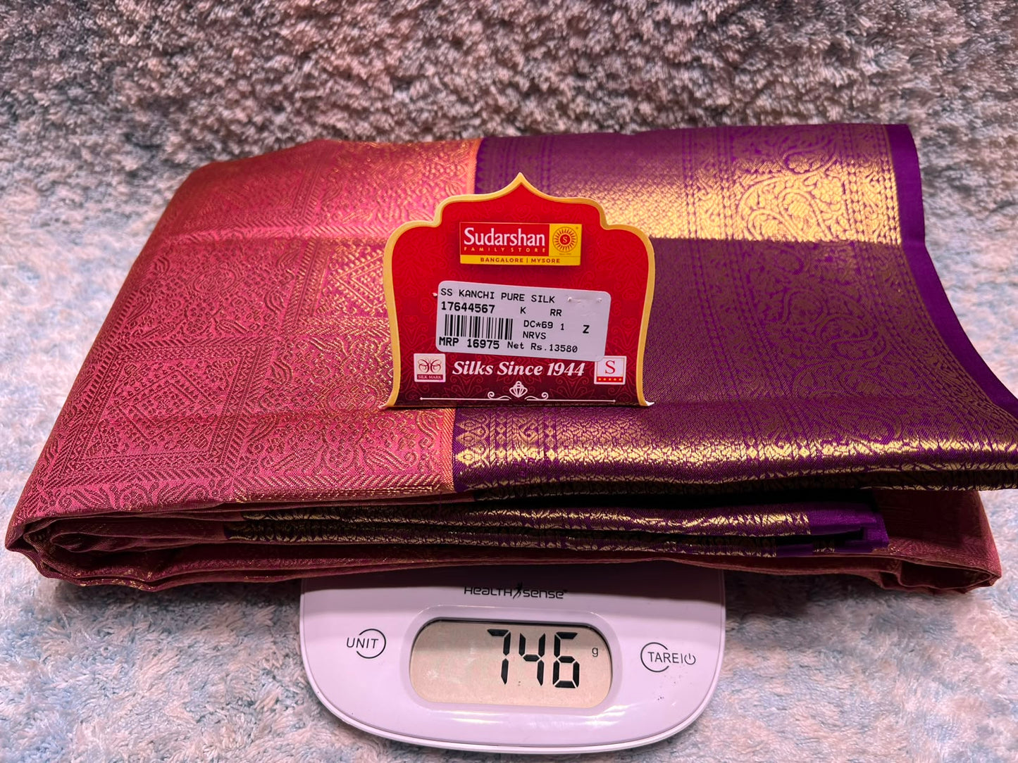 Pure Kanchipuram SIlk Saree