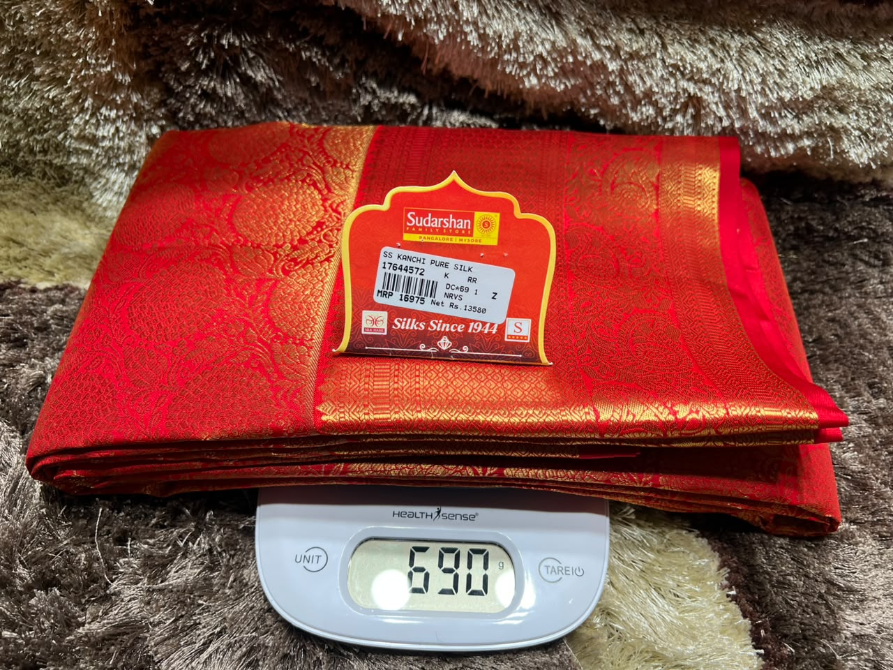 Pure Kanchipuram Silk Saree