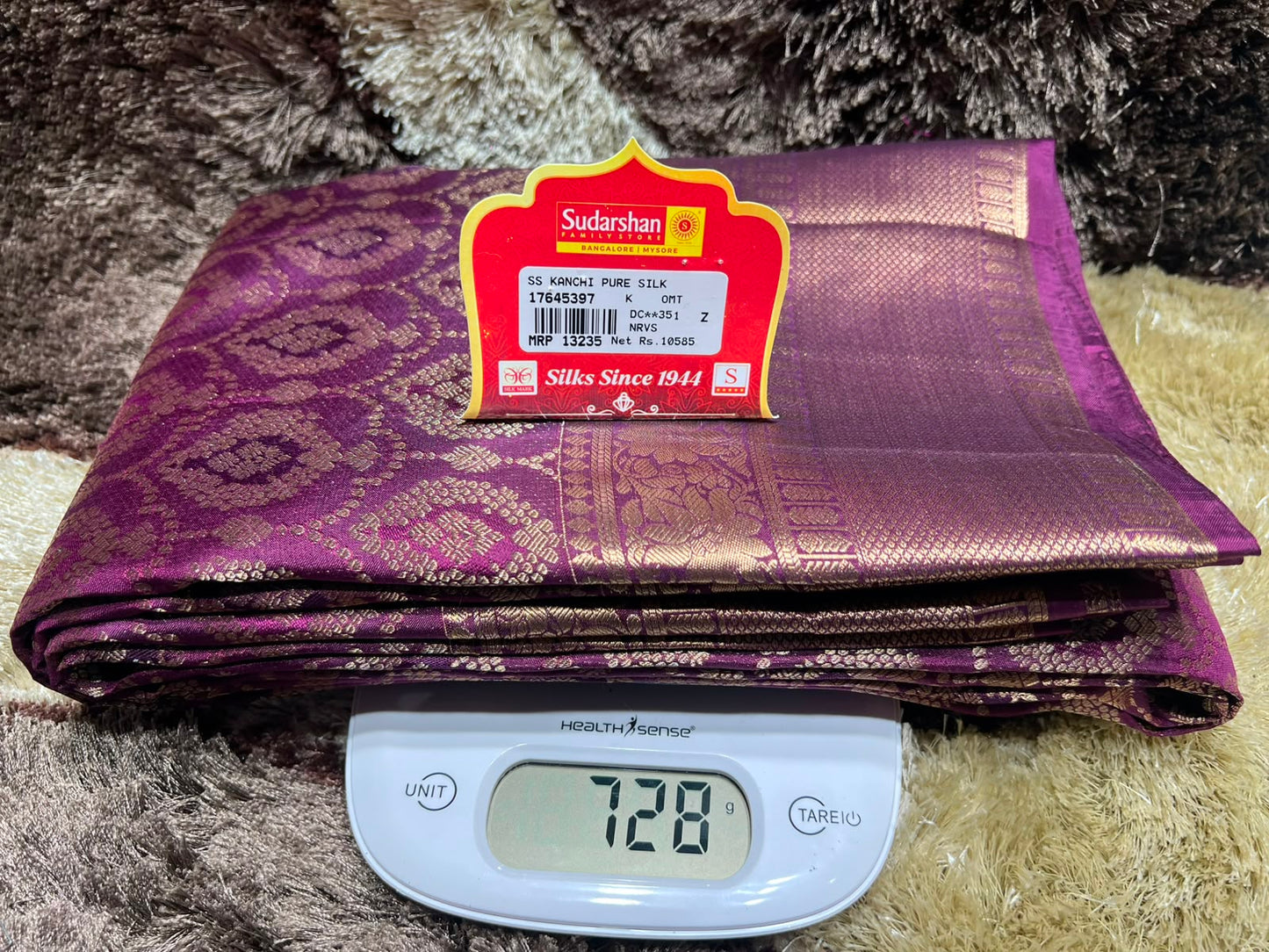 Pure Kanchipuram SIlk Saree