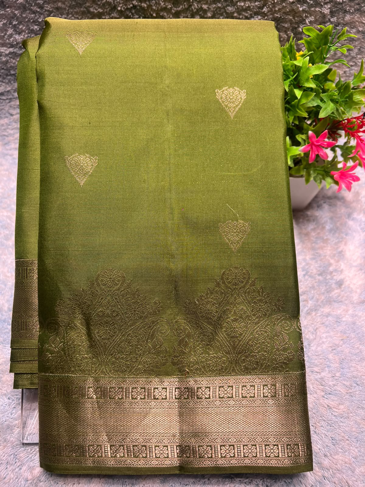 Kanchi Mix Silk Saree