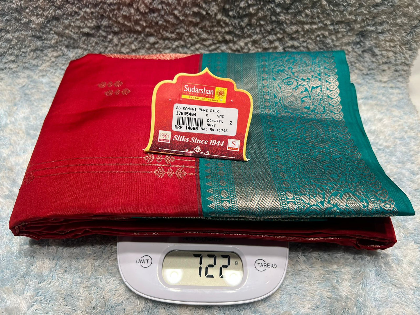 Pure Kanchipuram Silk Saree