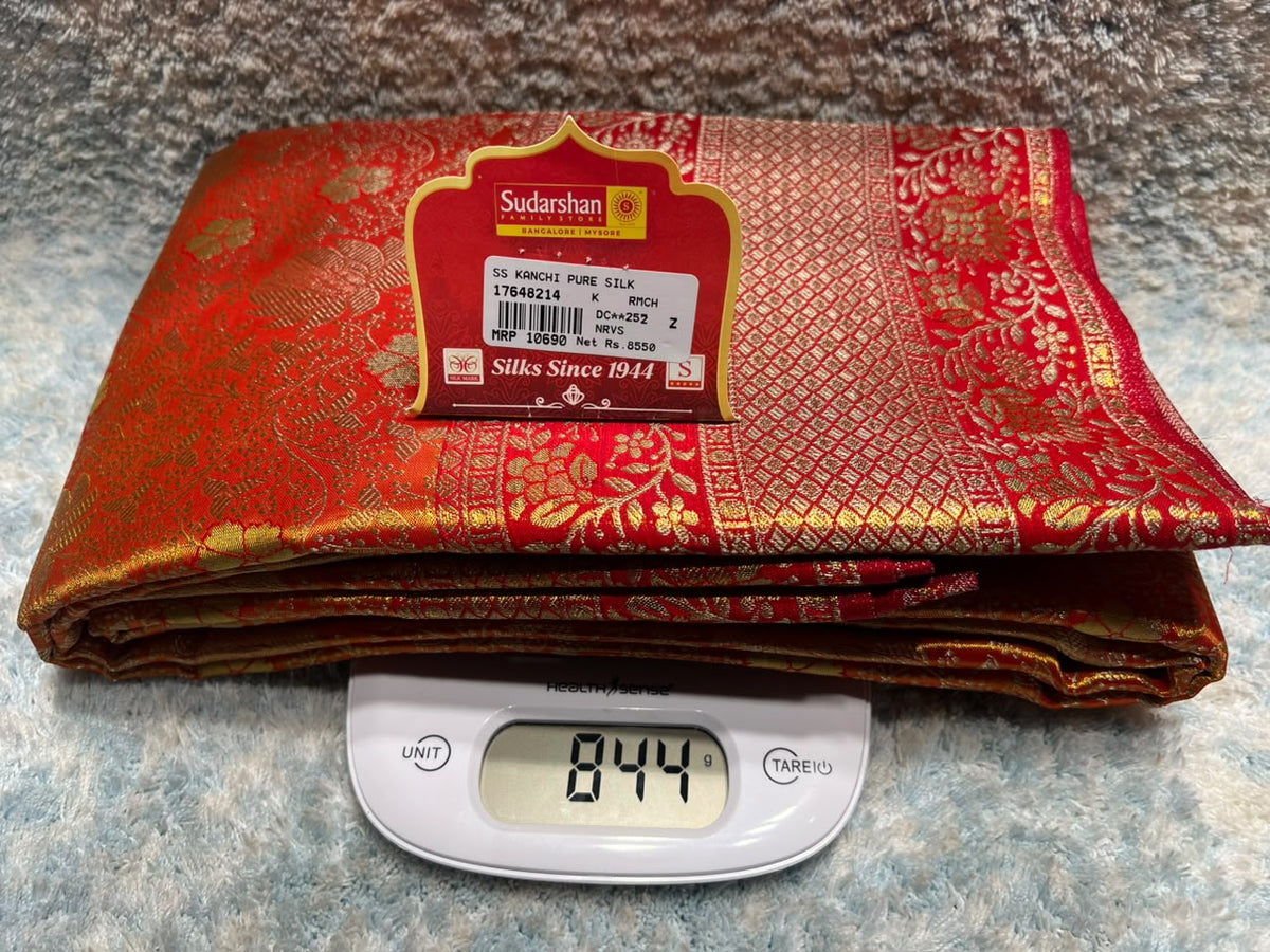 Pure Kanchipuram Silk Saree