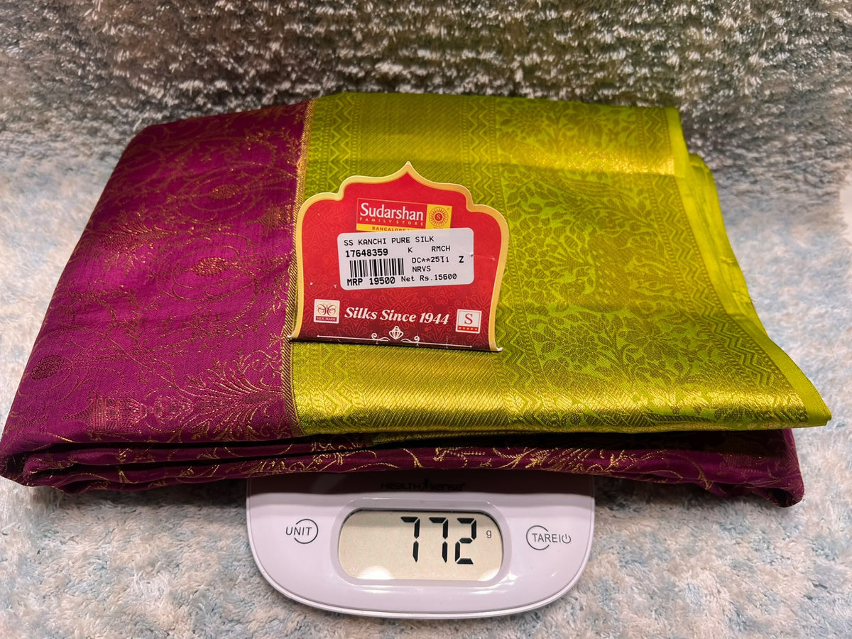 Pure Kanchipuram Silk Saree
