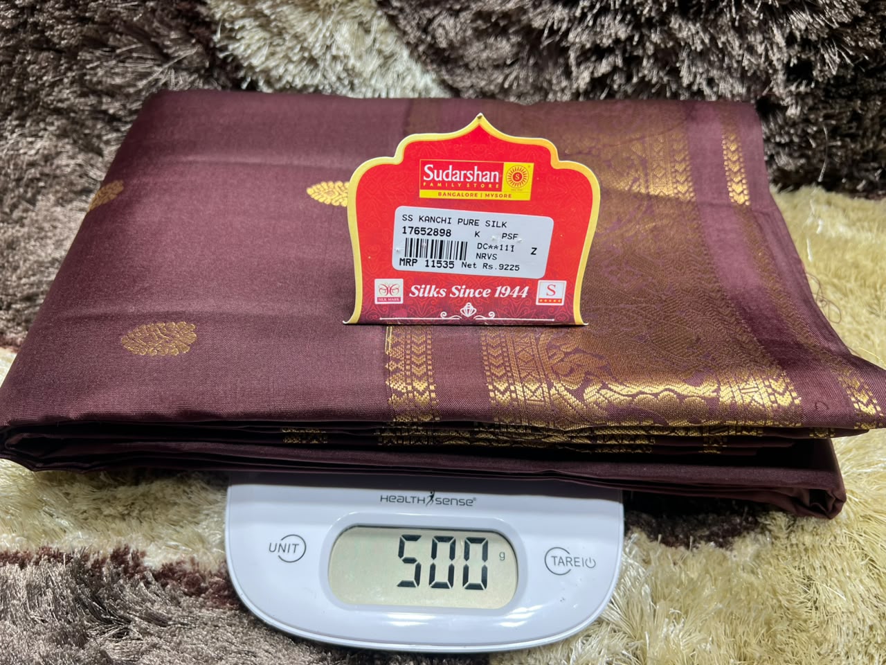 Pure Kanchipuram SIlk Saree
