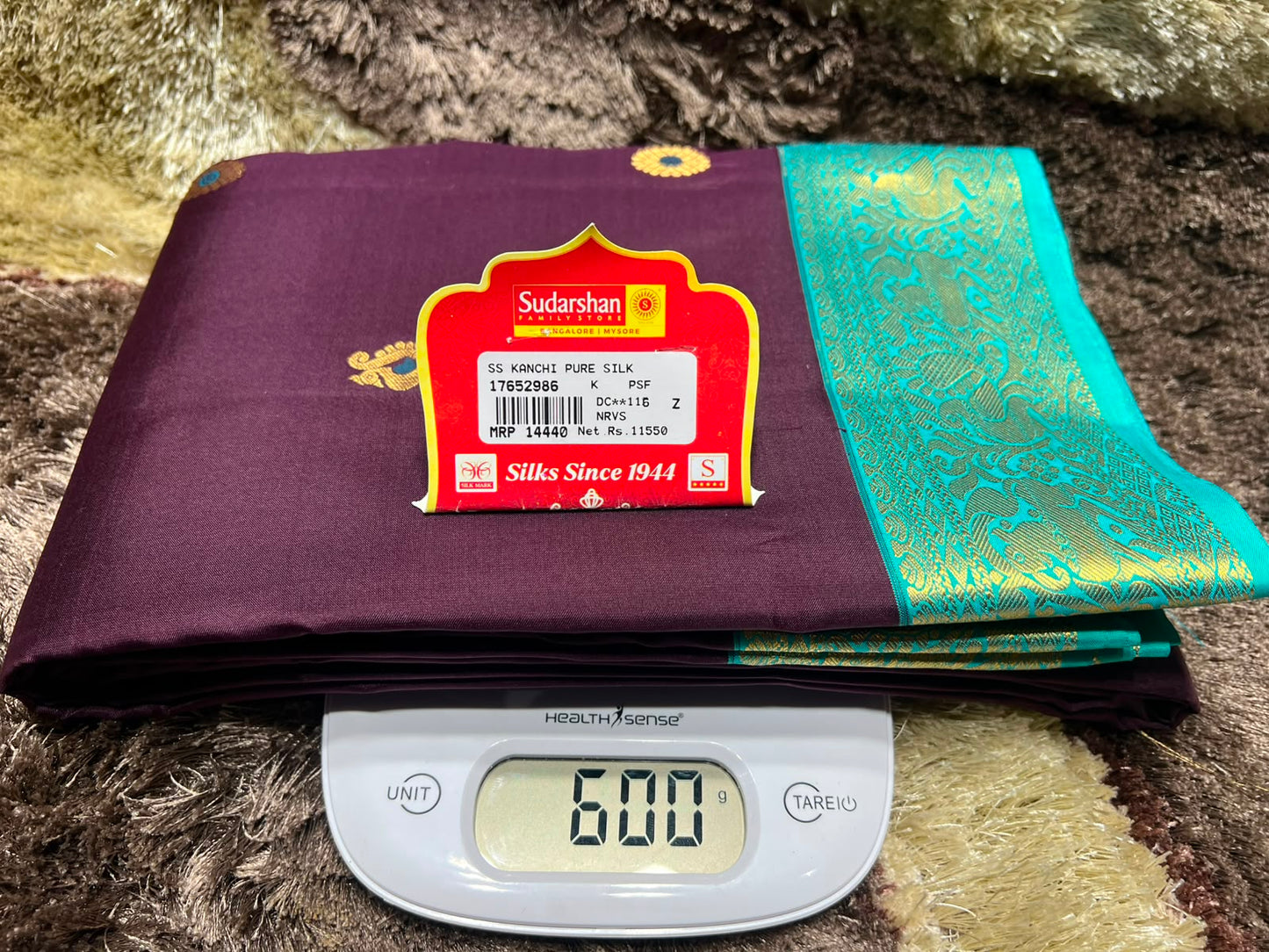 Pure Kanchipuram SIlk Saree