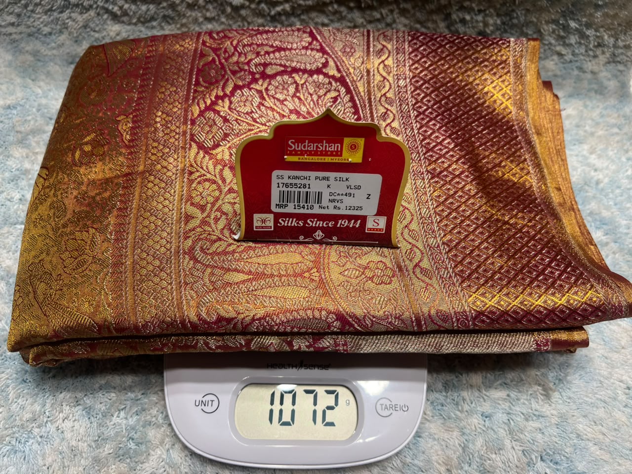 Pure Kanchipuram Silk Saree