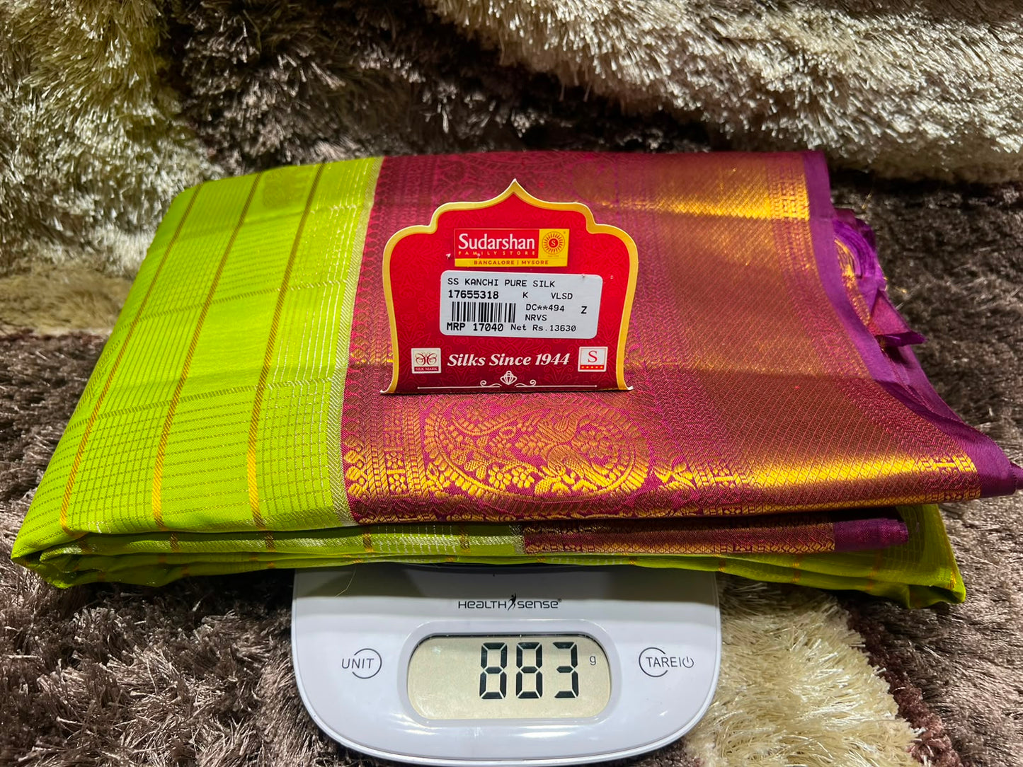 Pure Kanchipuram SIlk Saree