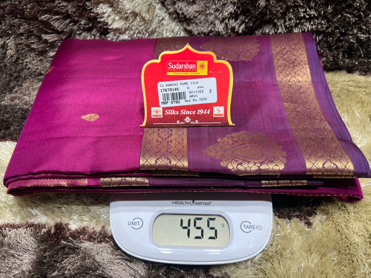 Pure Kanchipuram SIlk Saree