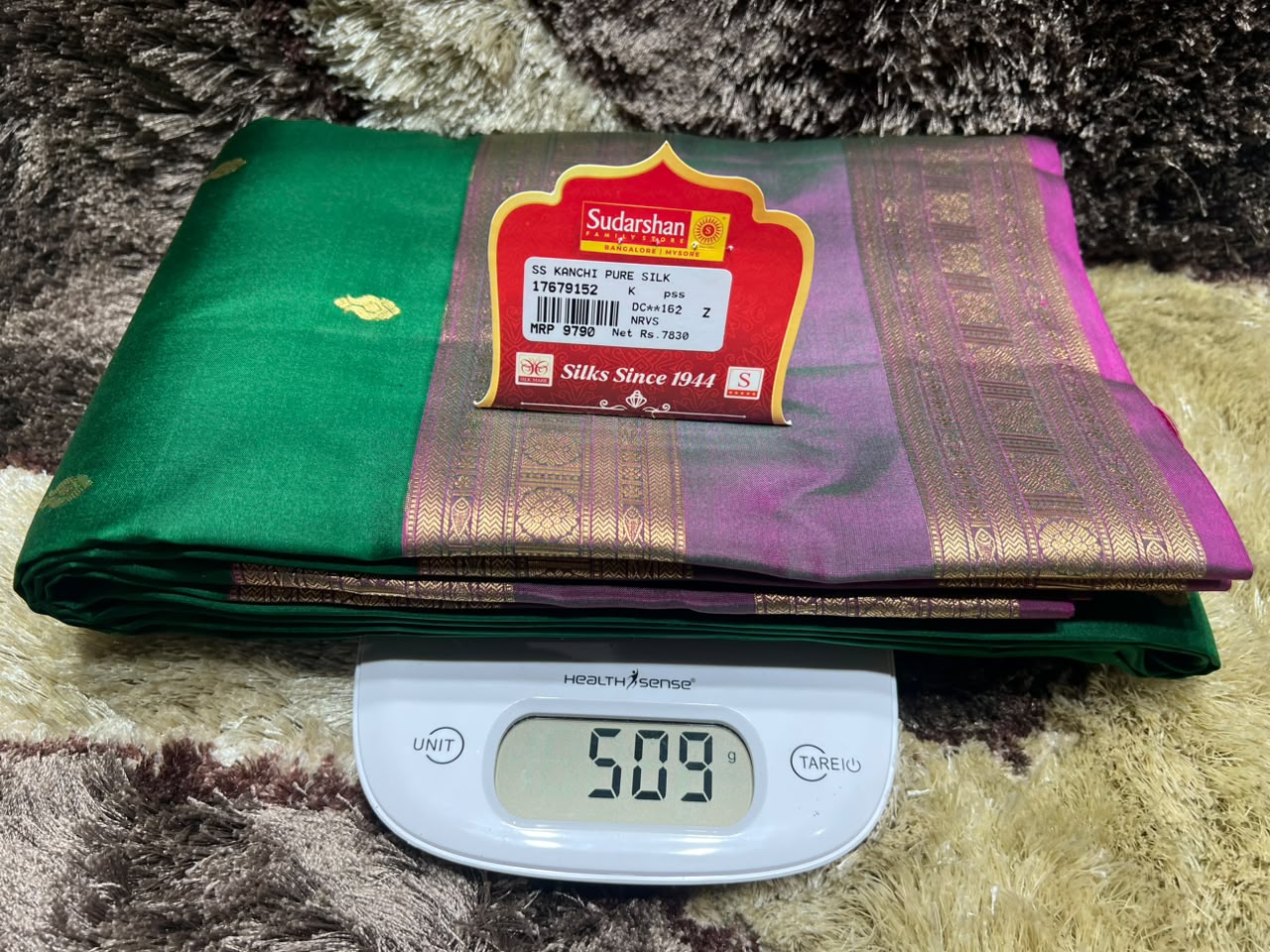Pure Kanchipuram SIlk Saree