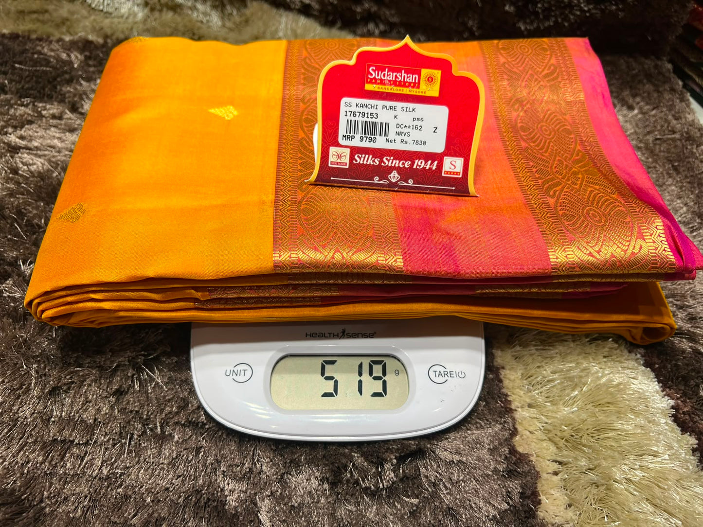 Pure Kanchipuram SIlk Saree