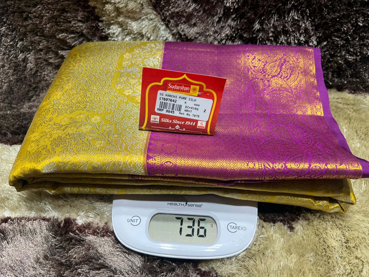 Pure Kanchipuram SIlk Saree