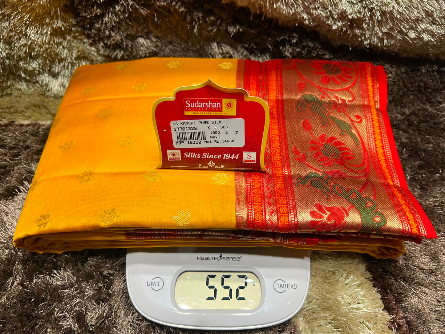 Pure Kanchipuram SIlk Saree