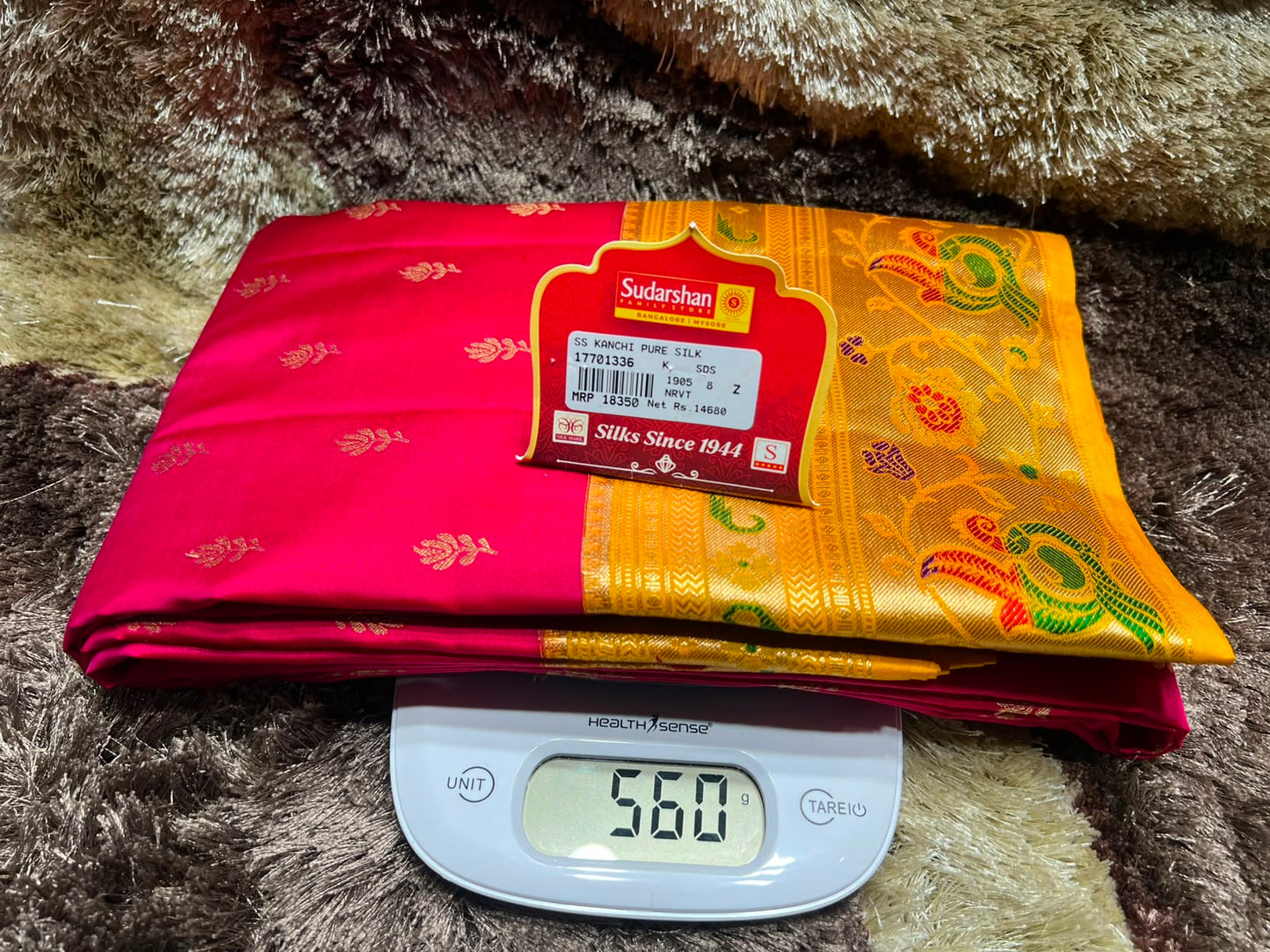 Pure Kanchipuram Silk Saree