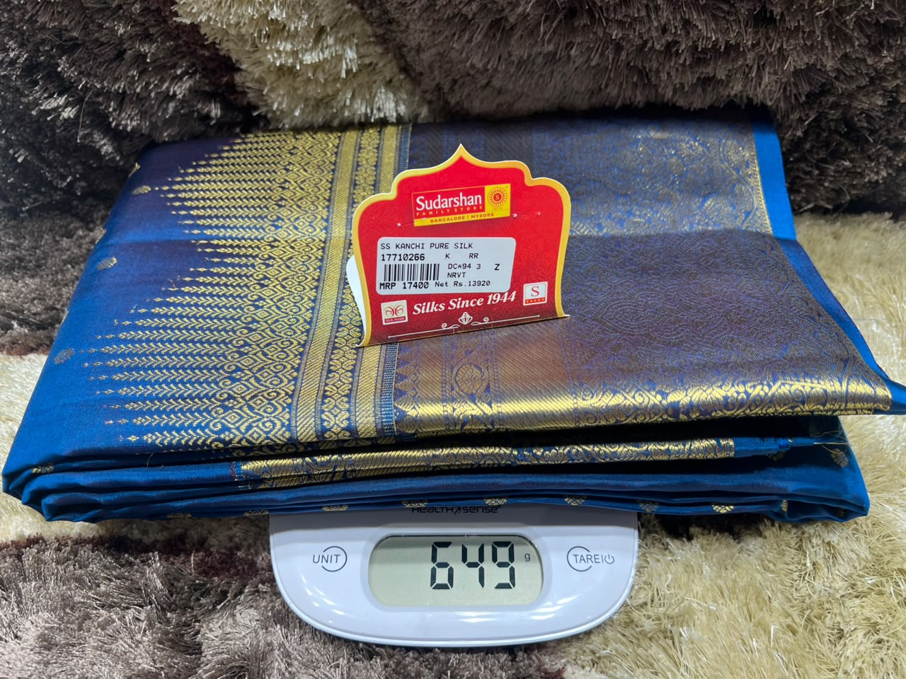 Pure Kanchipuram SIlk Saree
