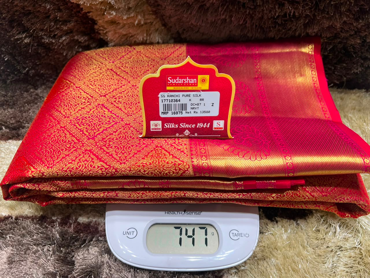 Pure Kanchipuram SIlk Saree