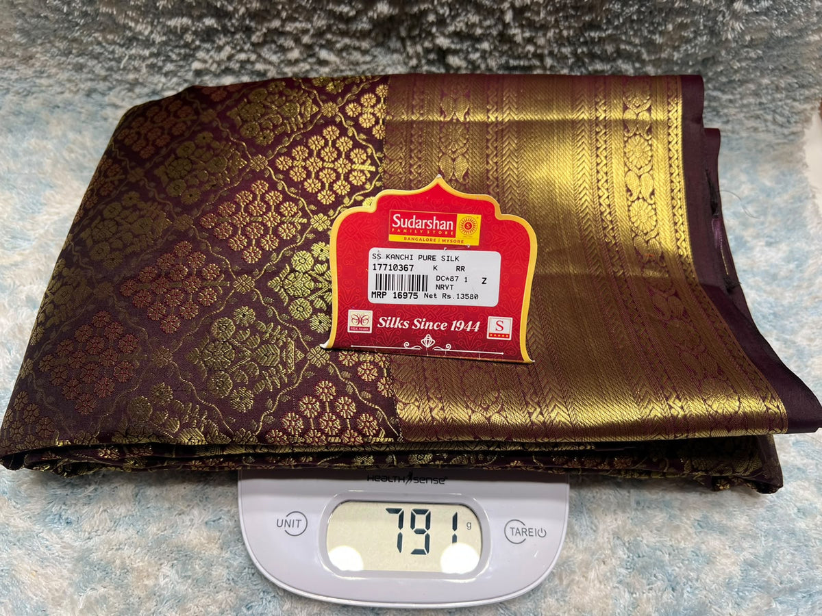 Pure Kanchipuram Silk Saree