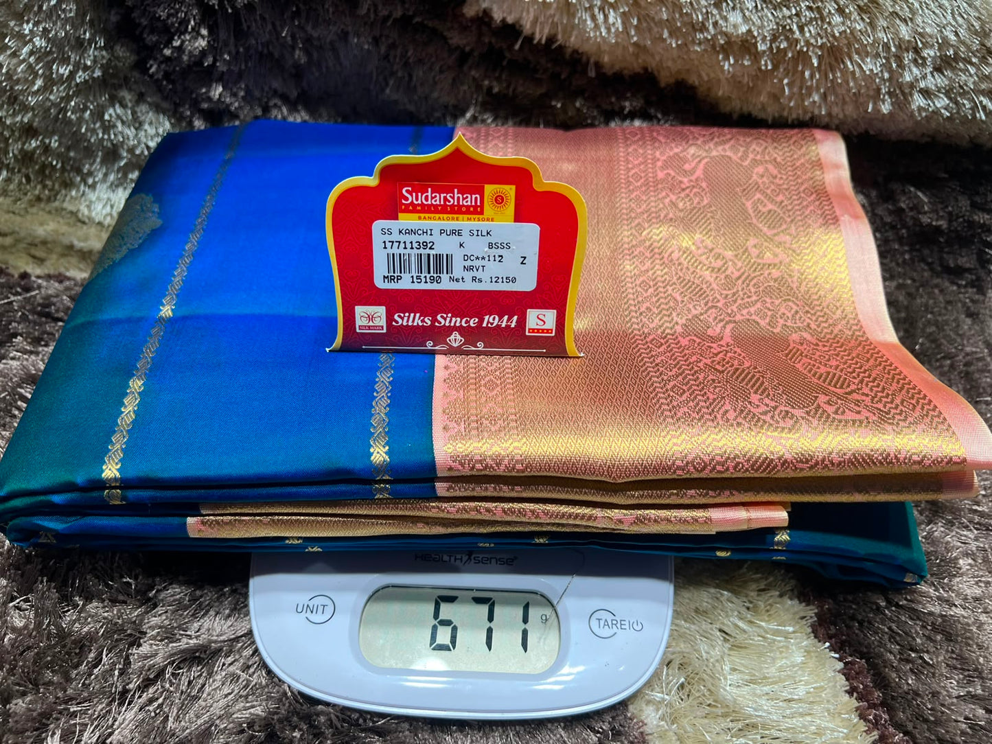 Pure Kanchipuram SIlk Saree