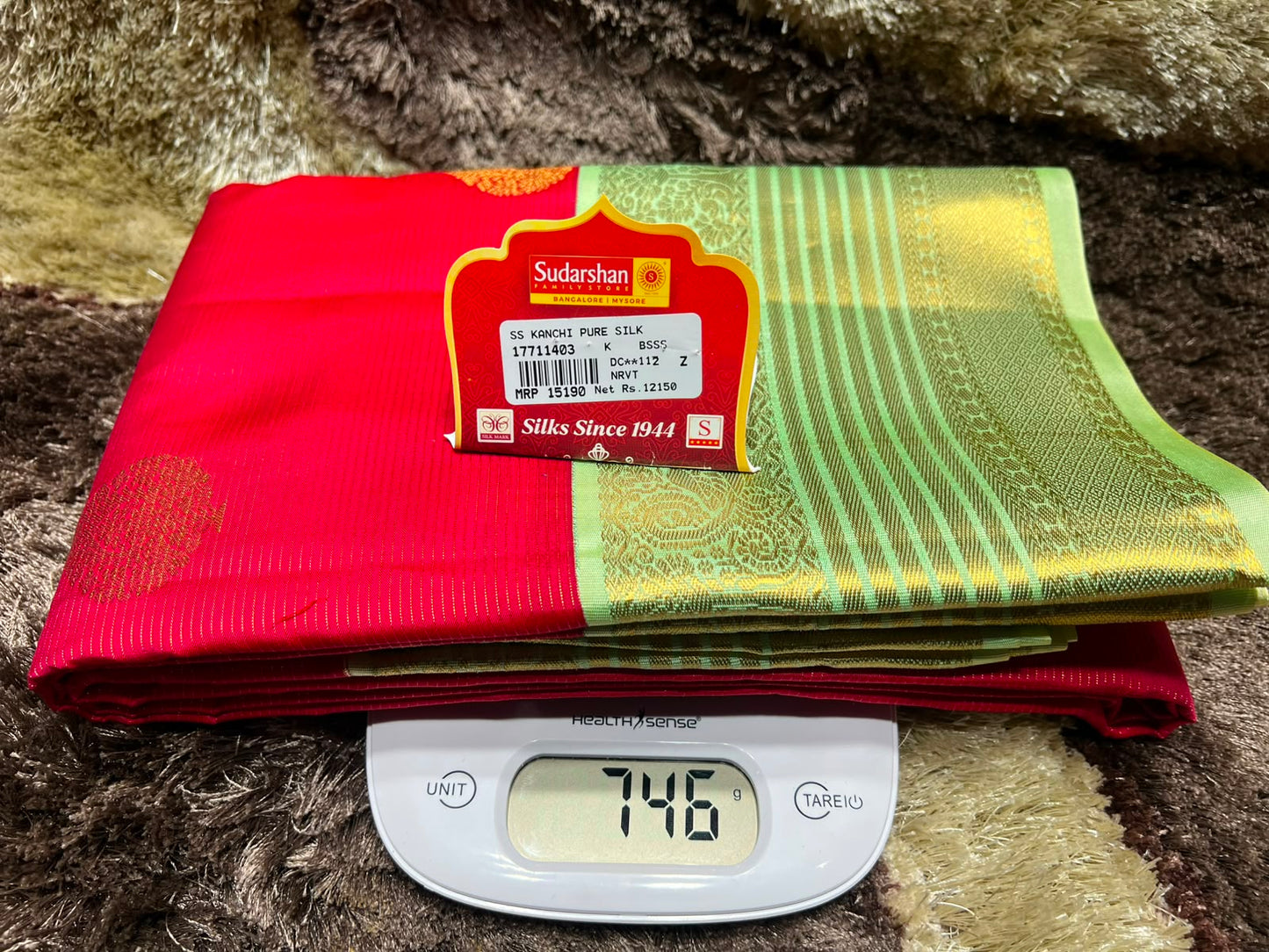 Pure Kanchipuram SIlk Saree