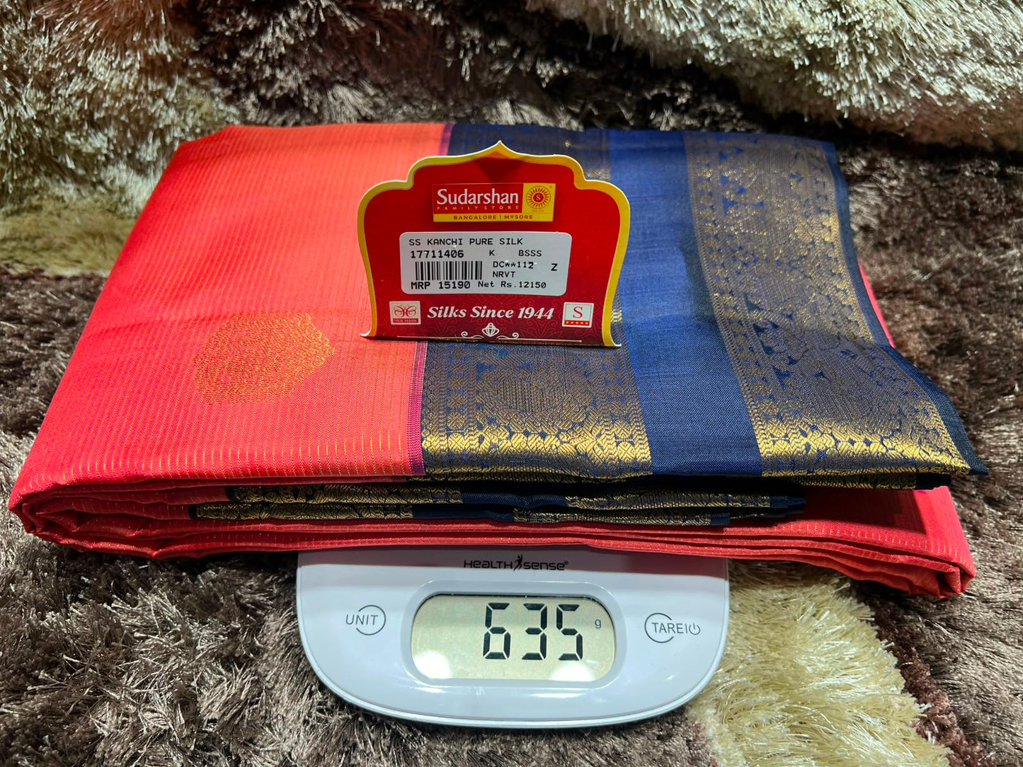 Pure Kanchipuram SIlk Saree