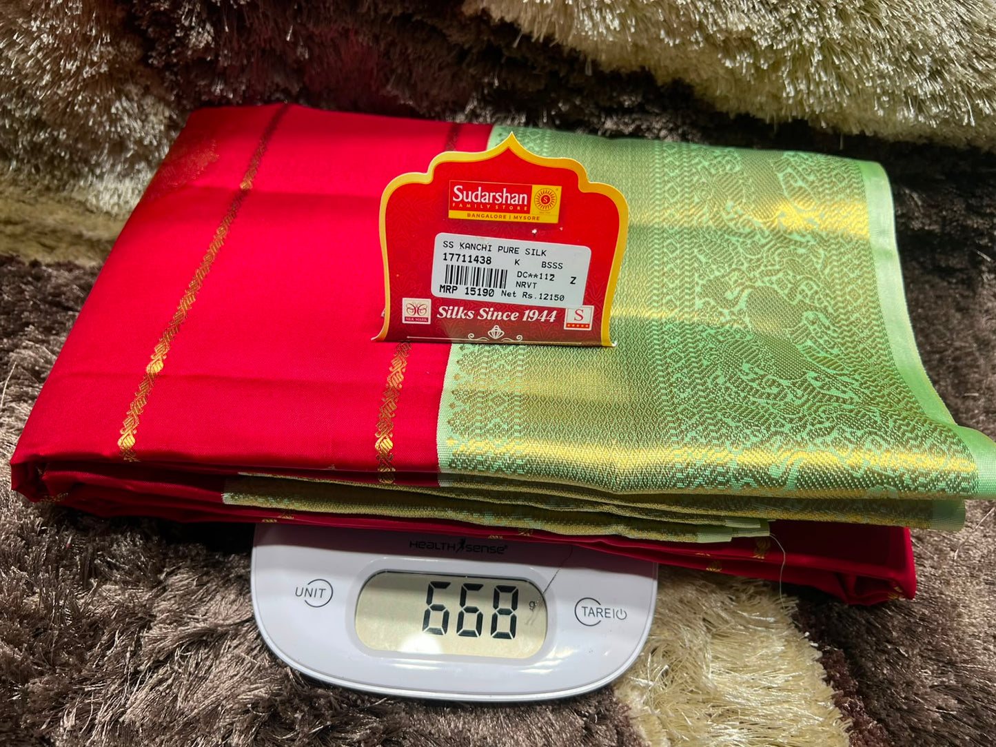 Pure Kanchipuram SIlk Saree