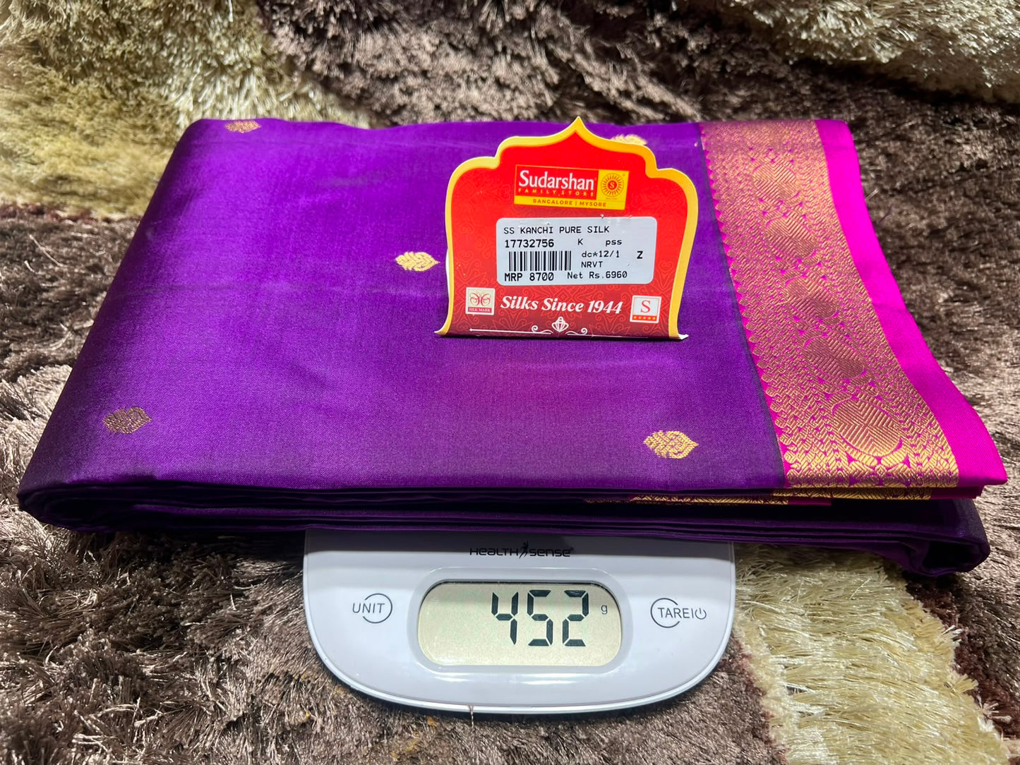 Pure Kanchipuram SIlk Saree
