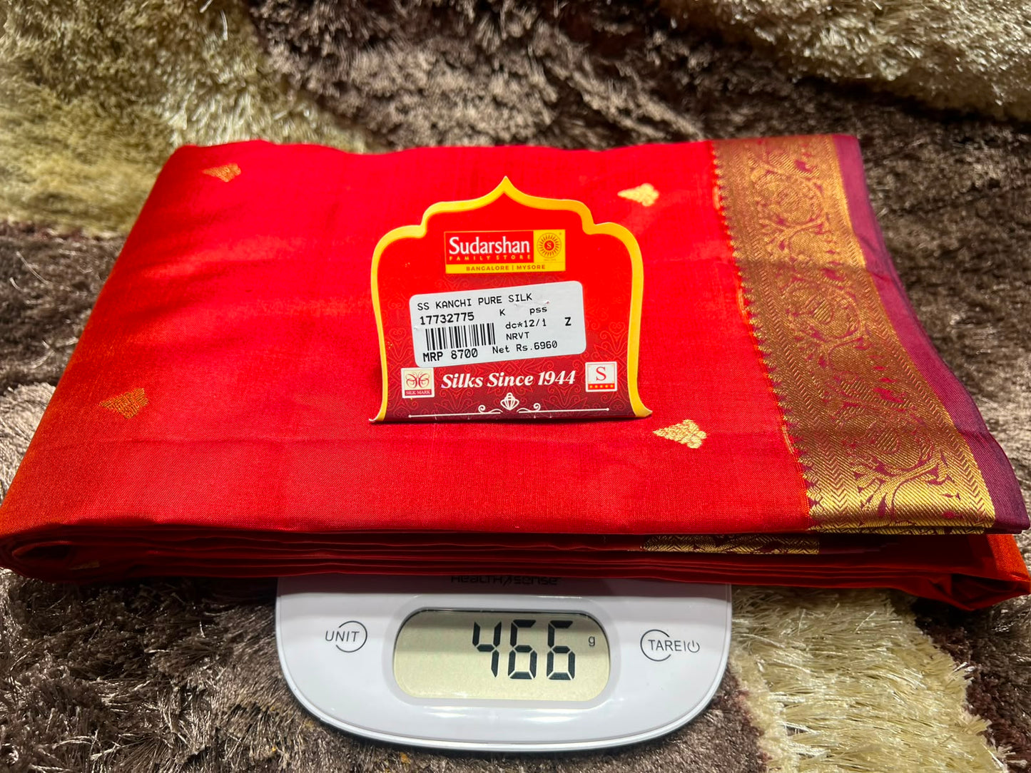 Pure Kanchipuram SIlk Saree