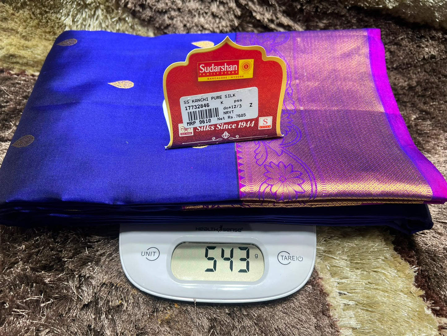 Pure Kanchipuram SIlk Saree