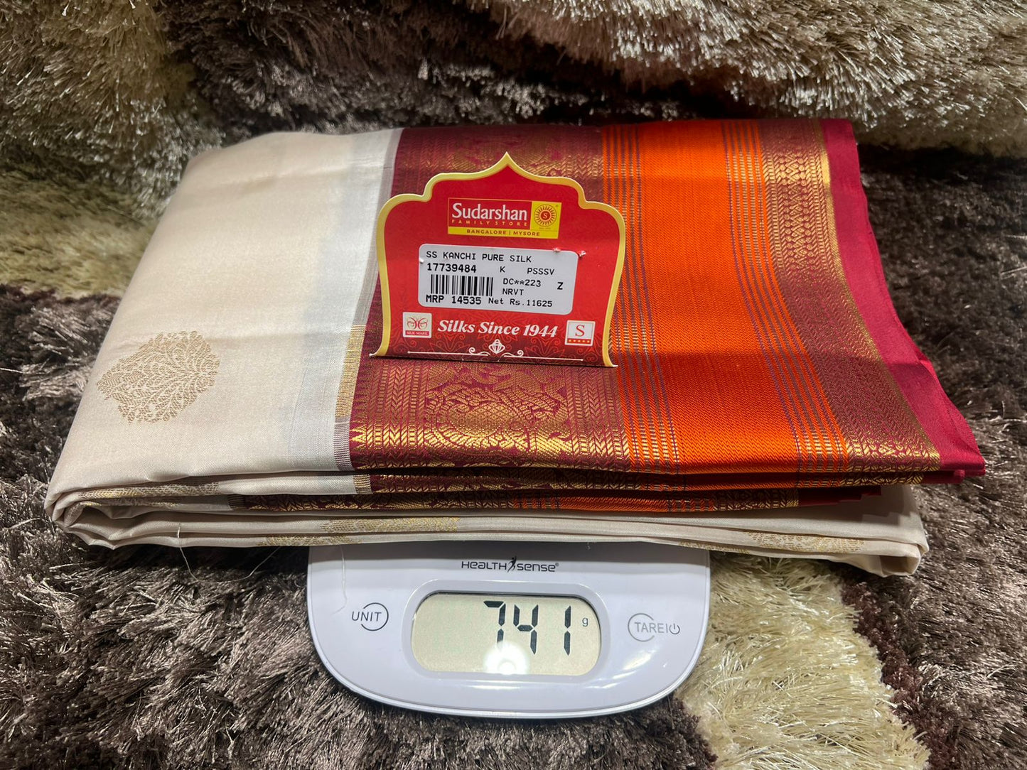 Pure Kanchipuram Silk Saree