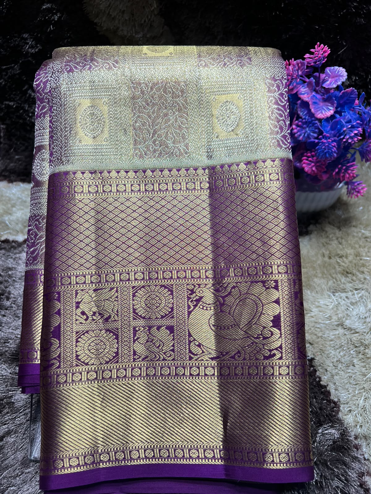 Pure Kanchipuram Silk Saree