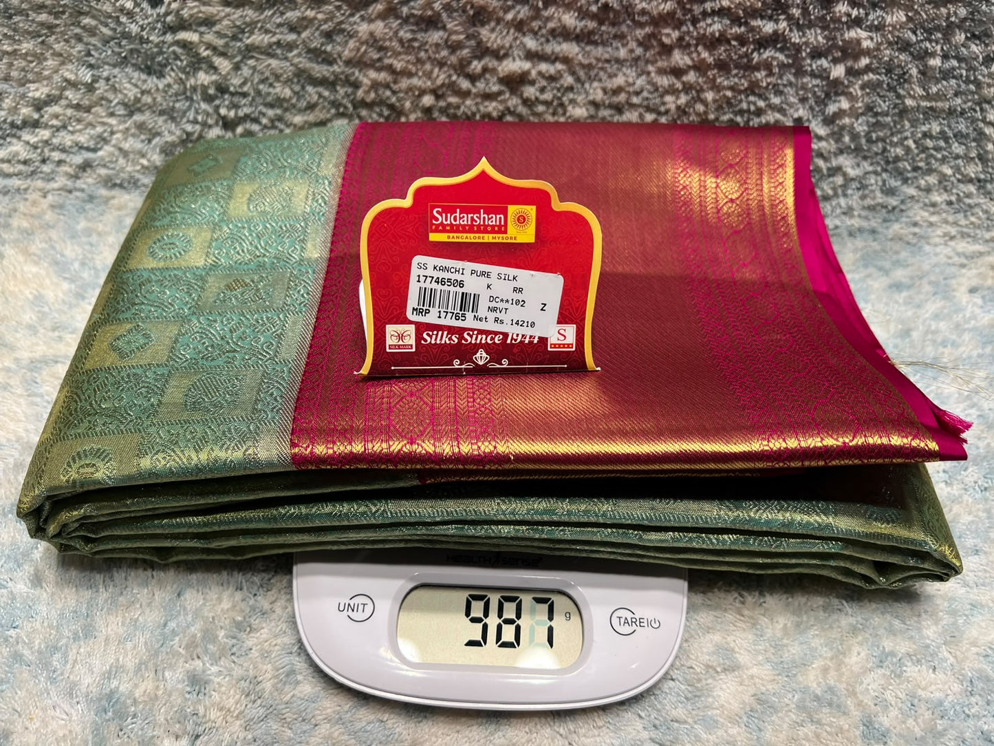 Pure Kanchipuram Silk Saree