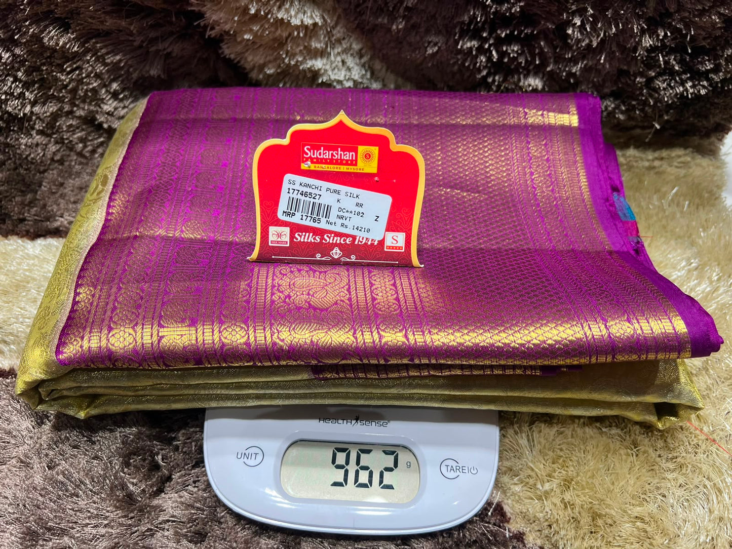 Pure Kanchipuram Silk Saree