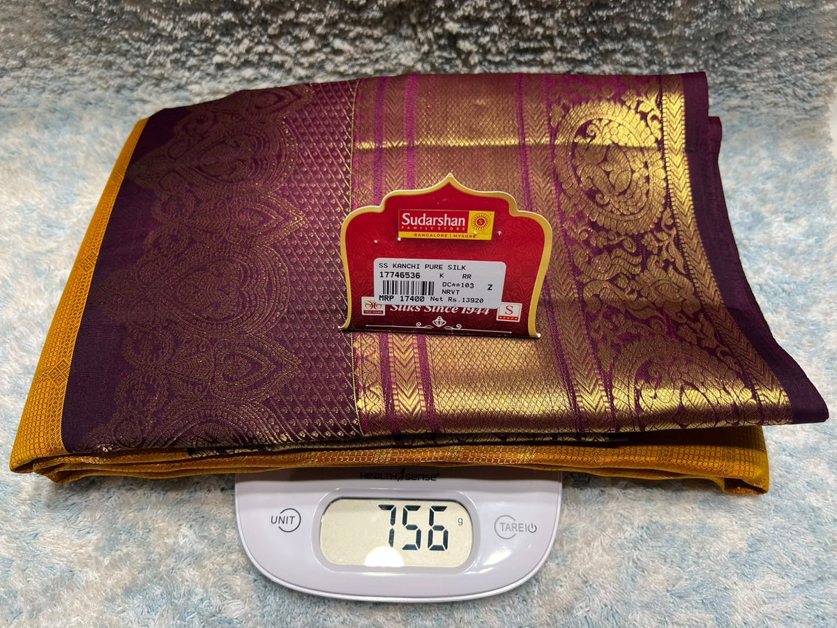 Pure Kanchipuram Silk Saree