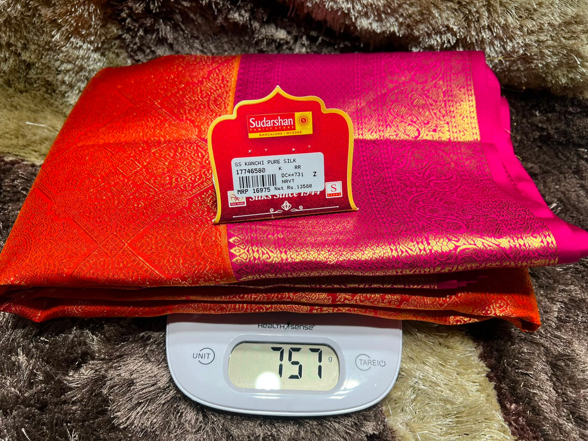 Pure Kanchipuram Silk Saree