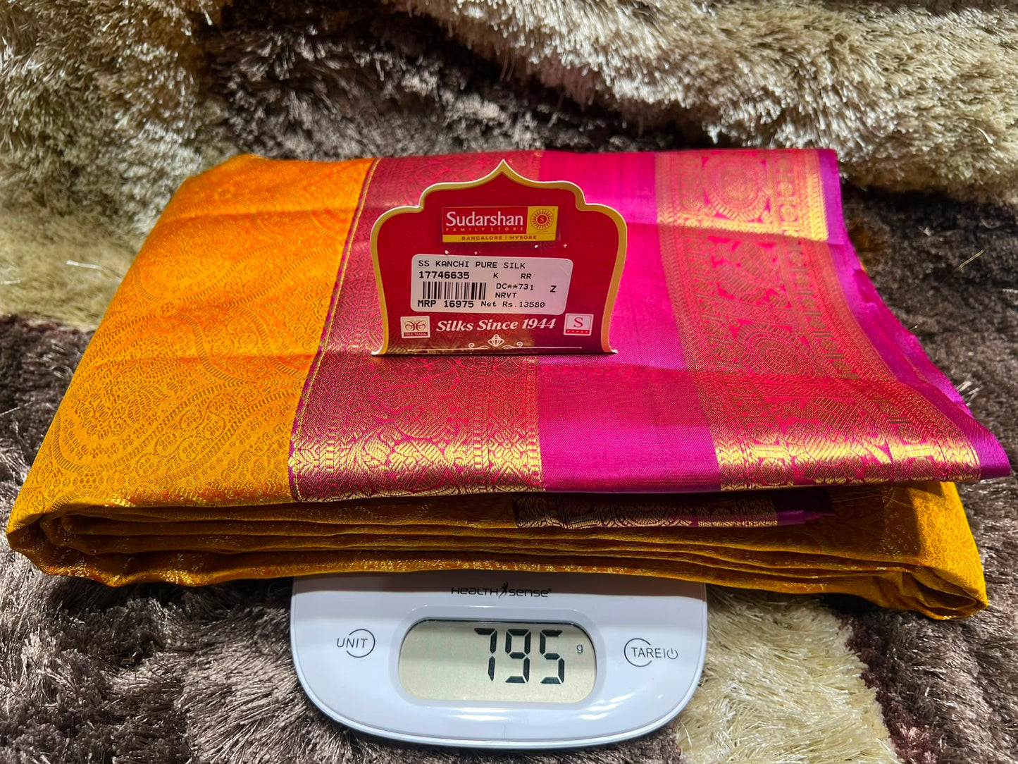 Pure Kanchipuram Silk Saree