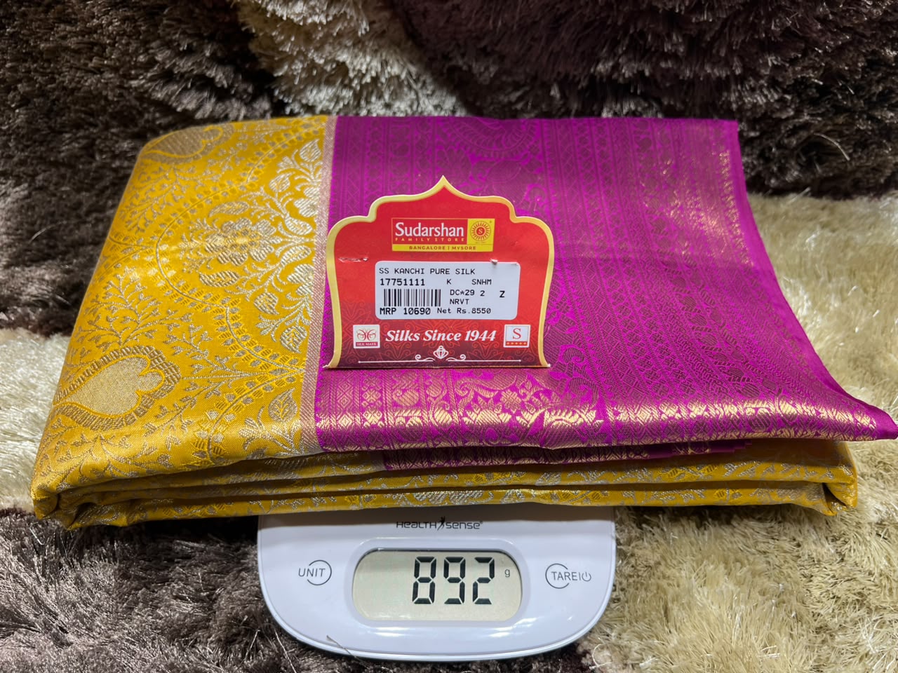 Pure Kanchipuram SIlk Saree
