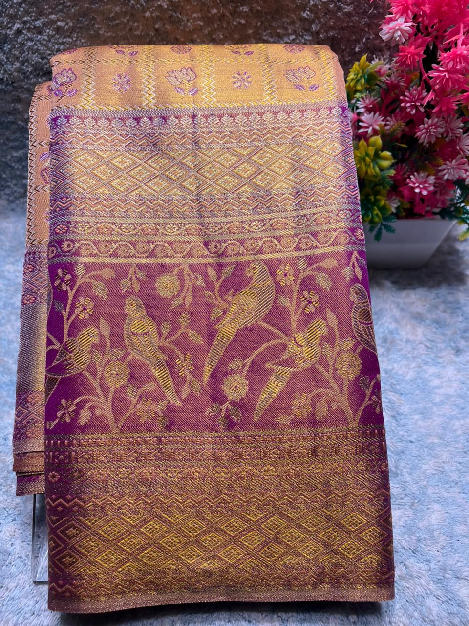 Pure Kanchipuram Silk Saree