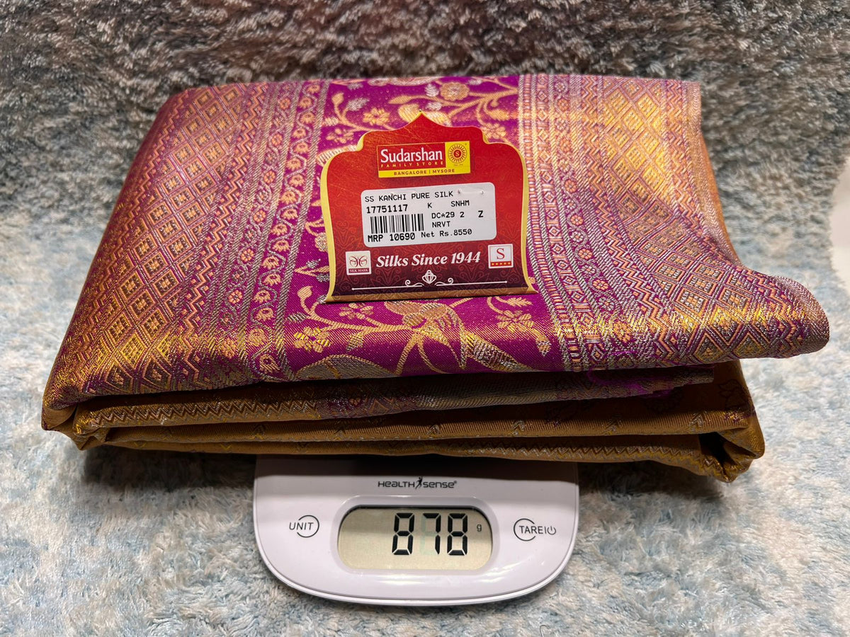 Pure Kanchipuram Silk Saree
