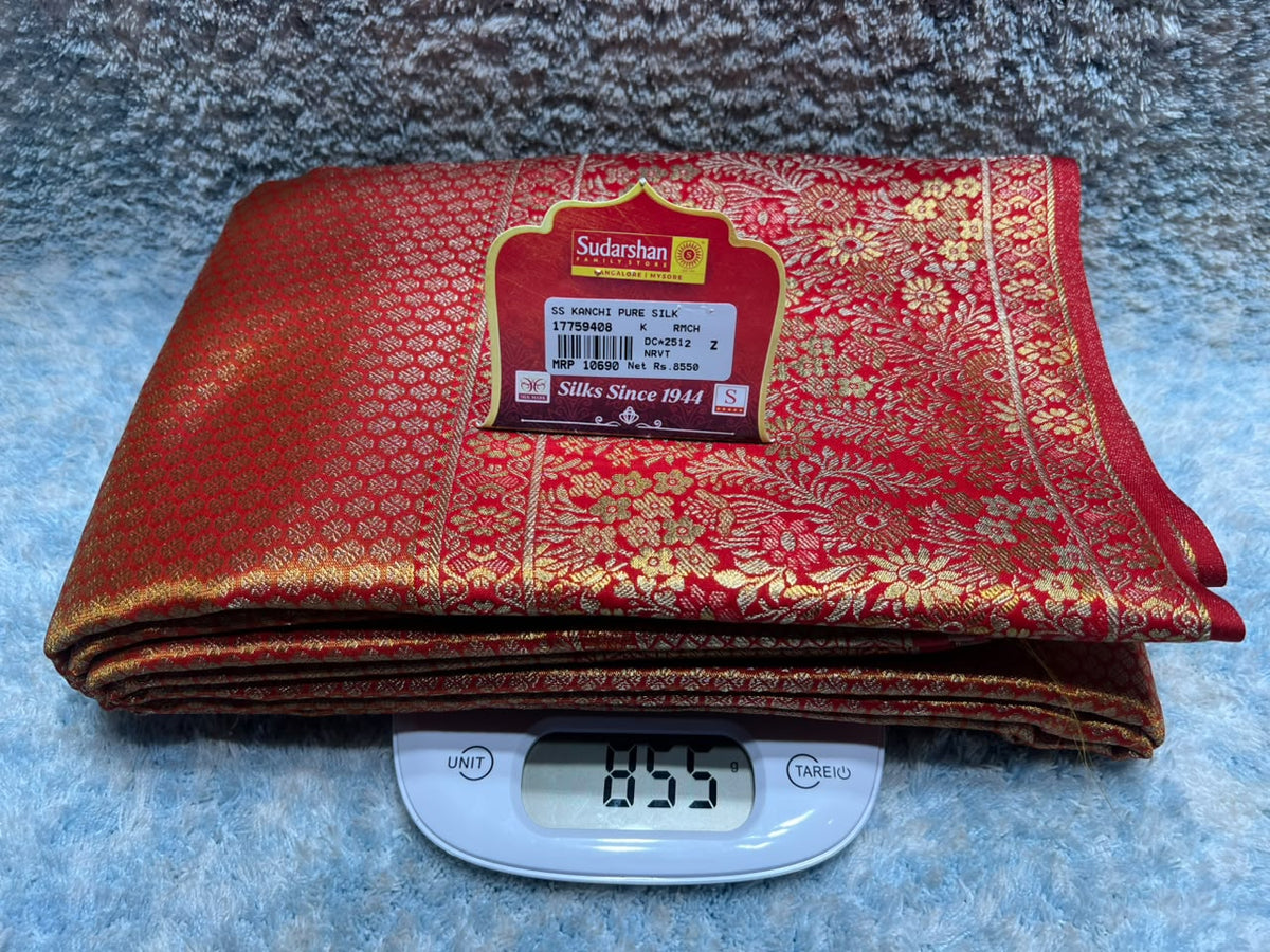 Pure Kanchipuram Silk Saree