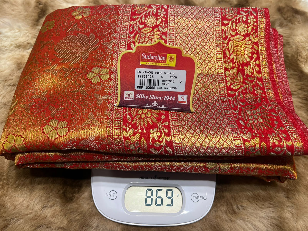 Pure Kanchipuram Silk Saree