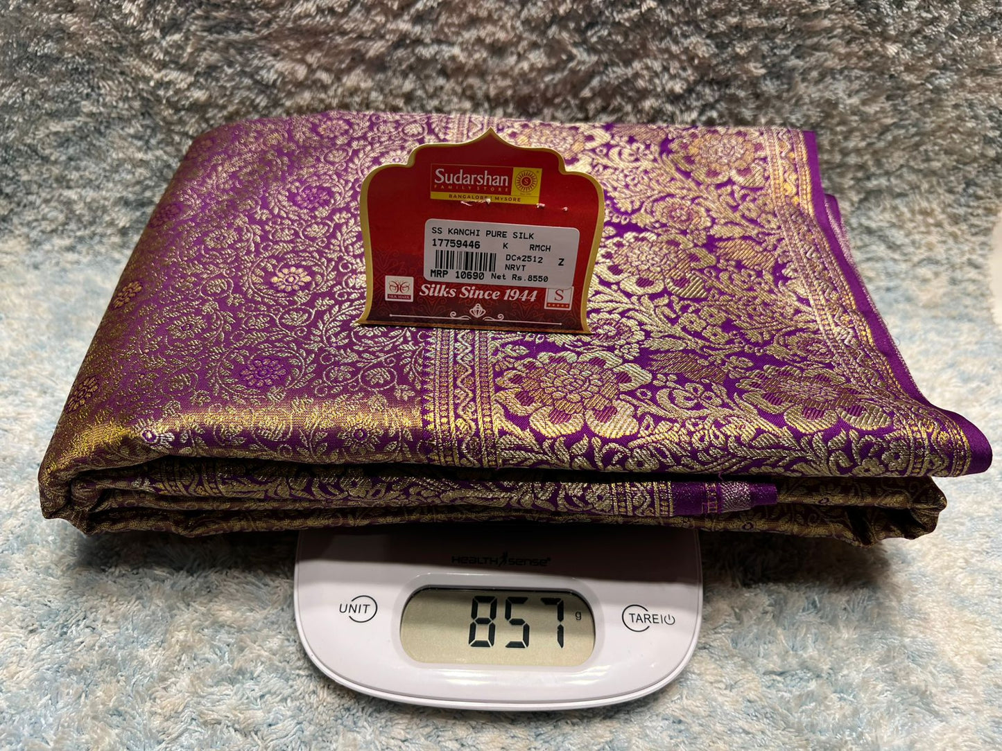 Pure Kanchipuram Silk Saree