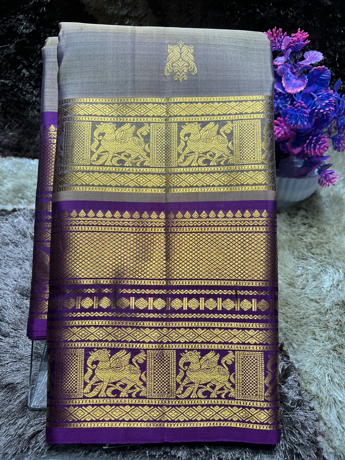 Pure Kanchipuram Silk Saree