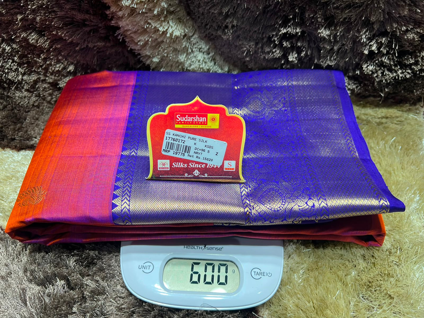 Pure Kanchipuram Silk Saree