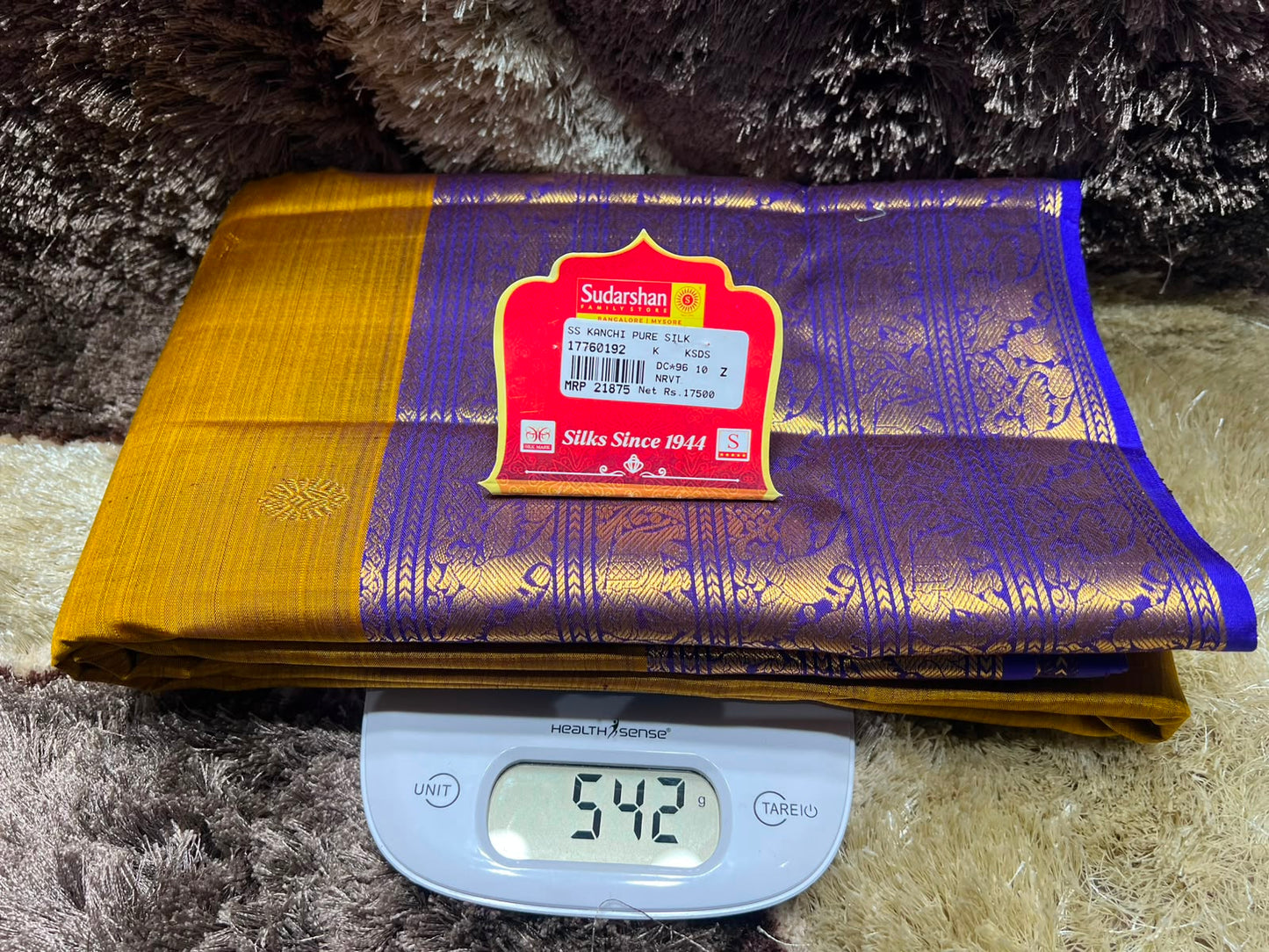 Pure Kanchipuram Silk Saree