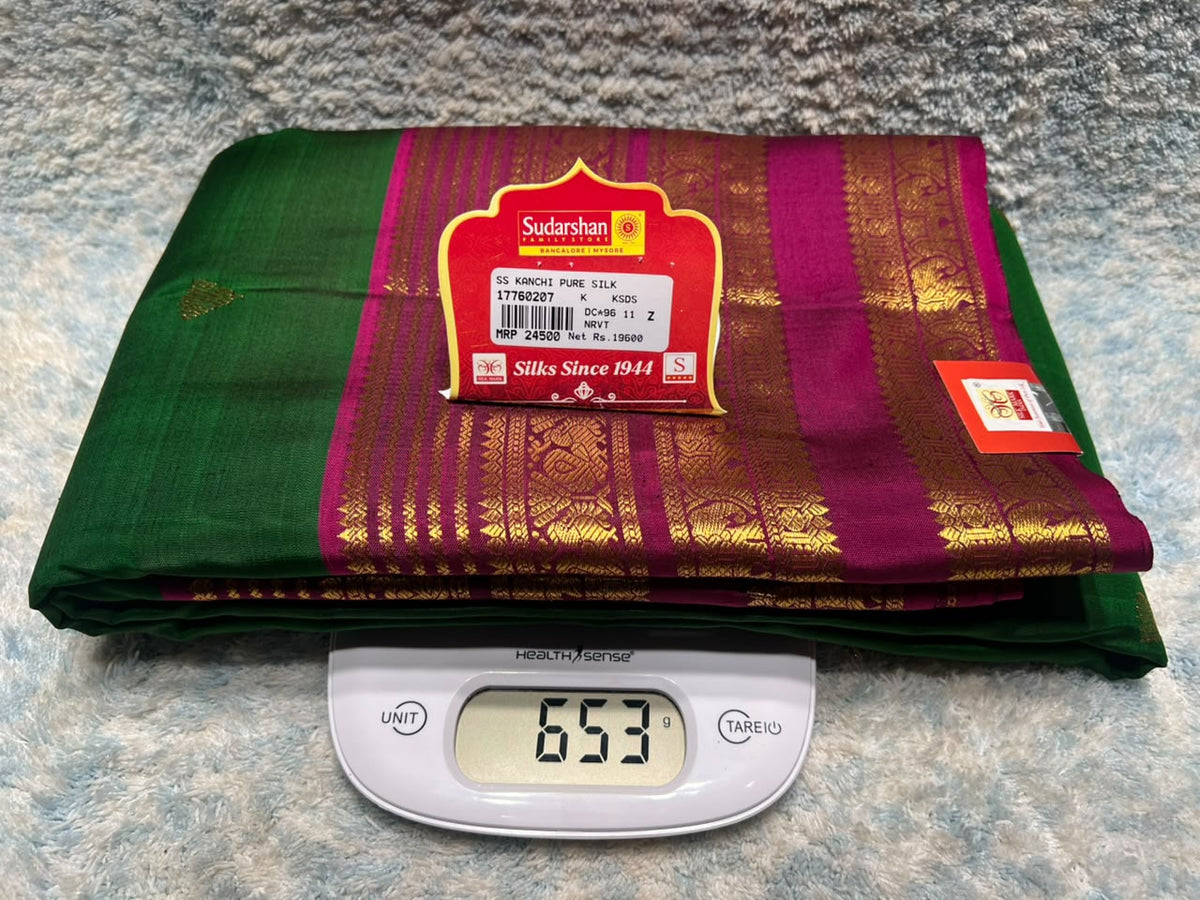Pure Kanchipuram Silk Saree