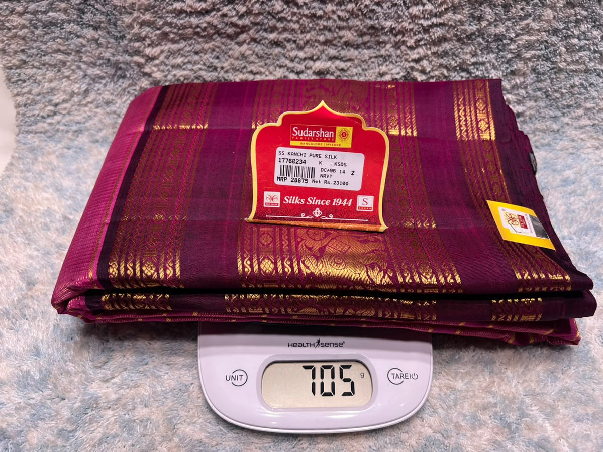 Pure Kanchipuram Silk Saree