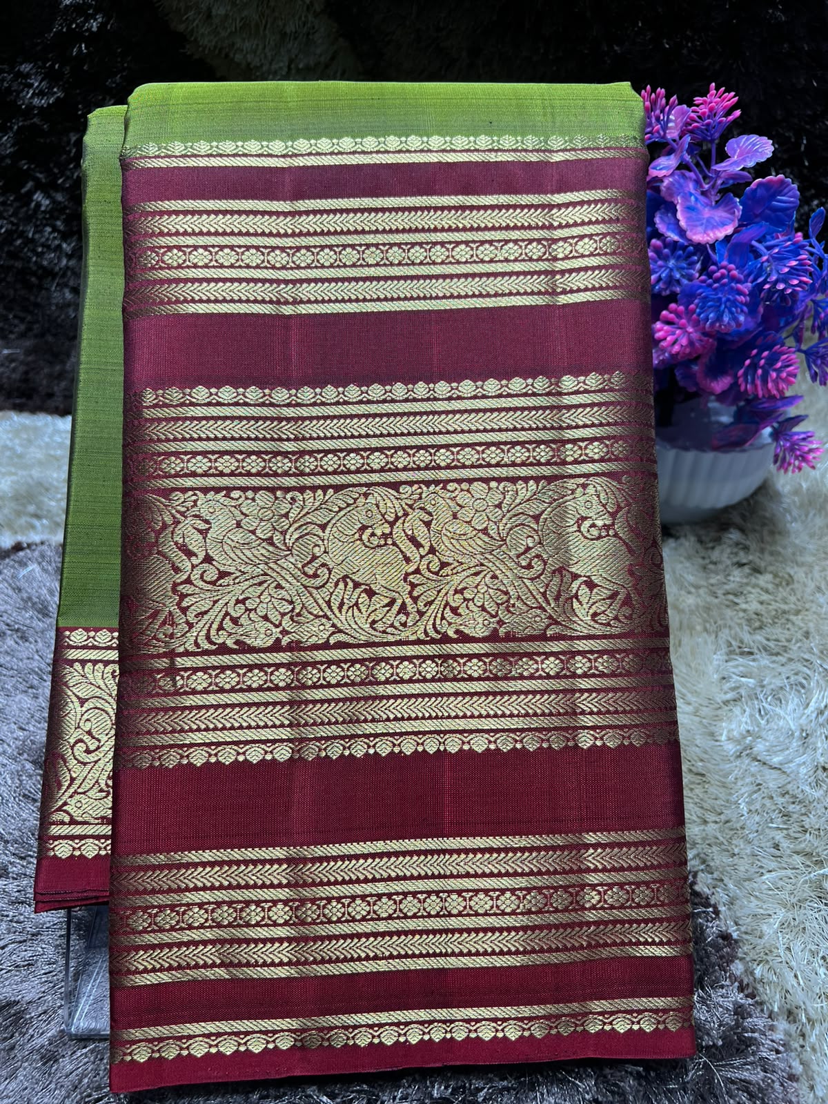 Pure Kanchipuram Silk Saree